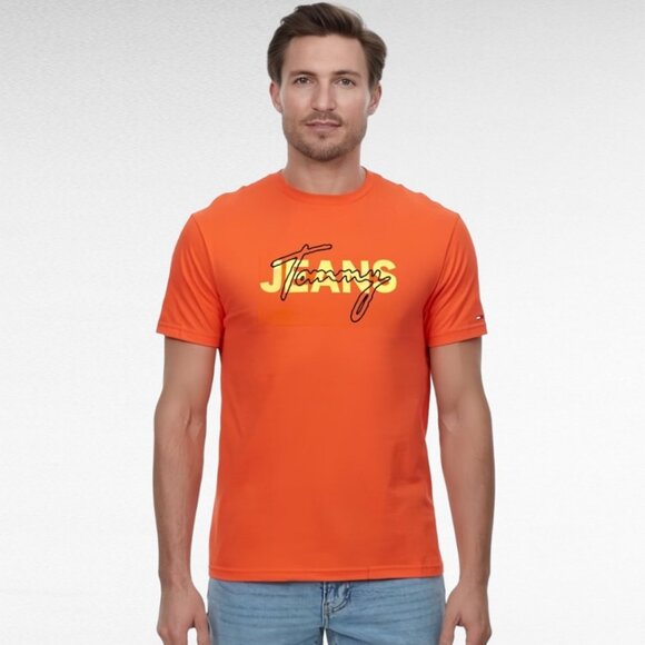 Tommy Jeans Hilfiger 78F3172 674 Tee T shirt NWT - Picture 1 of 8